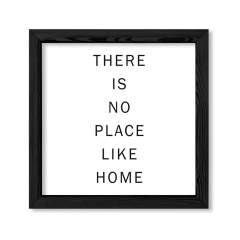 Cuadro There is no place like Home en internet