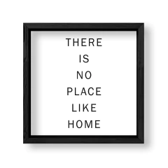 Imagen de Cuadro There is no place like Home
