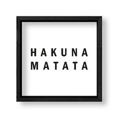 Imagen de Cuadro Minimal Hakuna Matata