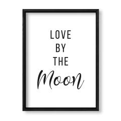 Imagen de Cuadro Love by the moon