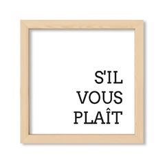 Cuadro Sil Vous Plait