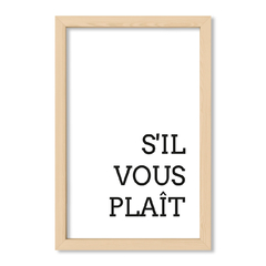 Cuadro Sil Vous Plait
