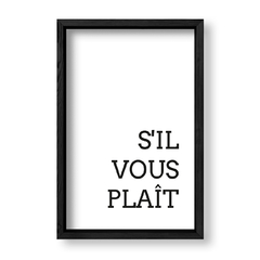Imagen de Cuadro Sil Vous Plait