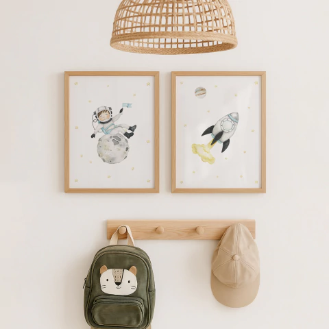 Set 2 Cuadros - Space Room Duo - comprar online