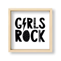 Cuadro Girls Rock now - El Nido - Tienda de Objetos