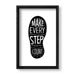Imagen de Cuadro Make every step count