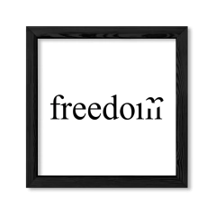 Cuadro Freedom en internet