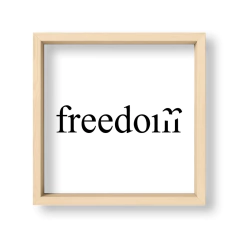 Cuadro Freedom - El Nido - Tienda de Objetos