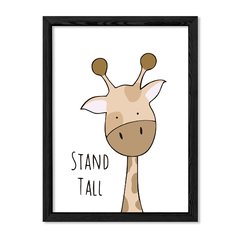 Cuadro Stand Tall Giraffe en internet