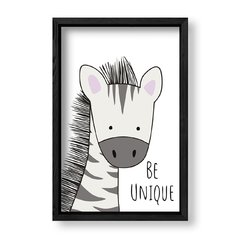 Imagen de Cuadro Be Unique Zebra