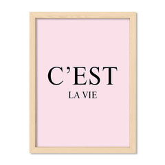 Cuadro Cest la vie