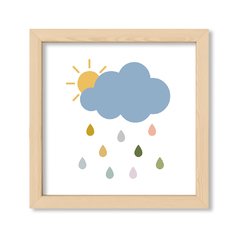 Cuadro Lluvia pasteles