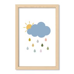 Cuadro Lluvia pasteles