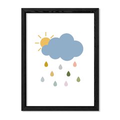 Cuadro Lluvia pasteles en internet