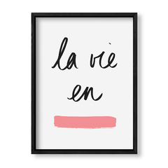 Imagen de Cuadro La vie en rose