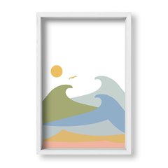 Cuadro Olas pasteles - tienda online