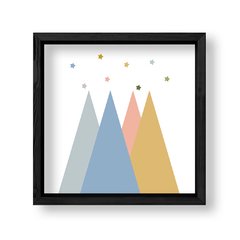 Imagen de Cuadro Montañas pasteles