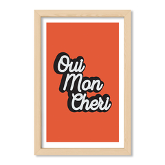 Cuadro Oui mon cheri