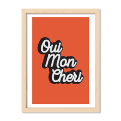 Cuadro Oui mon cheri
