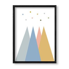 Imagen de Cuadro Montañas pasteles