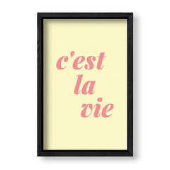 Imagen de Cuadro Ces la vie rose