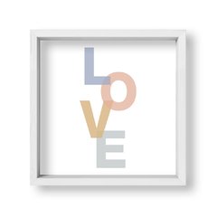 Cuadro Love Pastel - tienda online