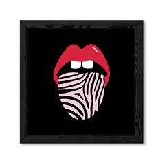 Cuadro Animal print mouth en internet