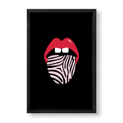 Imagen de Cuadro Animal print mouth