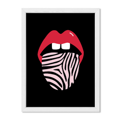Cuadro Animal print mouth - comprar online