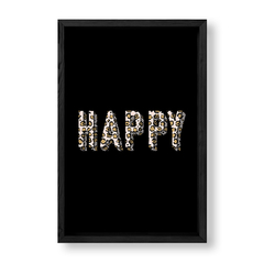 Imagen de Cuadro Animal Print Happy