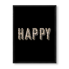 Imagen de Cuadro Animal Print Happy