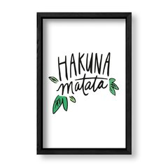 Imagen de Cuadro Hakuna Matata fauna