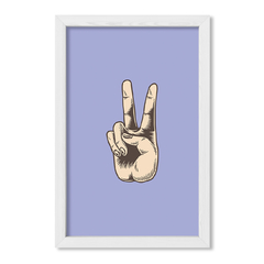 Cuadro Peace fingers - comprar online