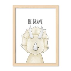 Cuadro Be Brave Dino