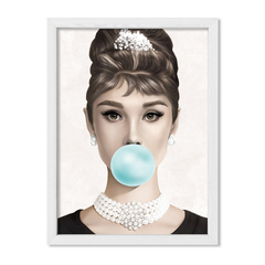 Cuadro Audrey Hepburn Bubblegum - comprar online