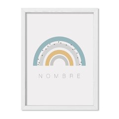 Cuadro Nombre con arcoiris - comprar online