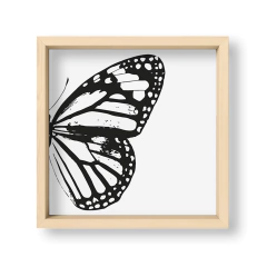 Cuadro Mariposa in Black - El Nido - Tienda de Objetos