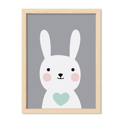 Cuadro Nursery Rabbit Heart