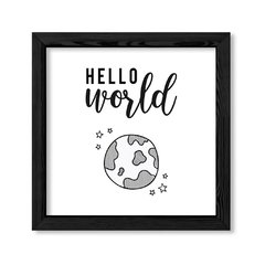 Cuadro Hello World en internet