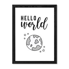 Cuadro Hello World en internet
