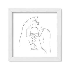 Cuadro Vino en lineas - comprar online