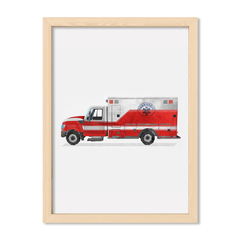Cuadro Auto Ambulancia