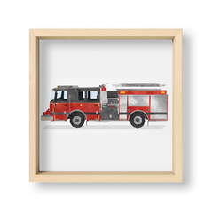 Cuadro Auto Bombero - El Nido - Tienda de Objetos
