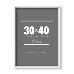 30x40 Box Blanco
