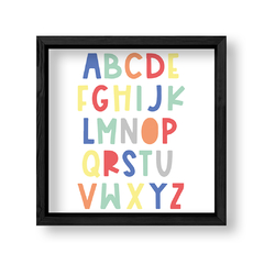 Imagen de Cuadro Happy Alfabeto