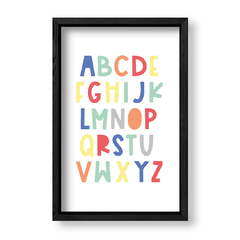Imagen de Cuadro Happy Alfabeto
