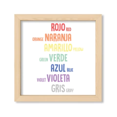 Cuadro Happy Colores