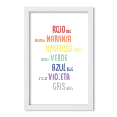Cuadro Happy Colores - comprar online