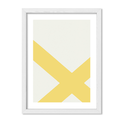 Cuadro Yellow X - comprar online