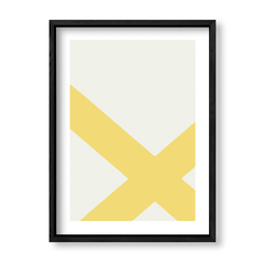 Imagen de Cuadro Yellow X